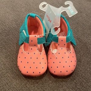 New watermelon baby shoes